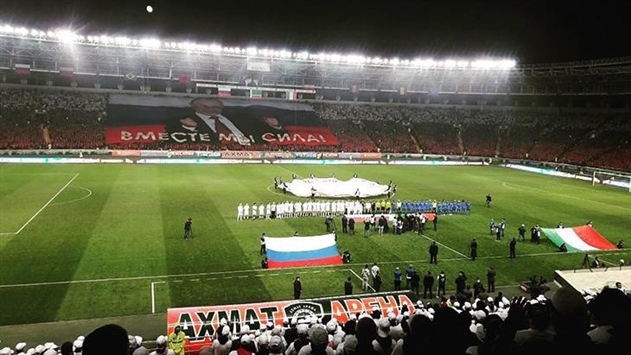 Кадыров посвятил юбилею Путина футбольный матч