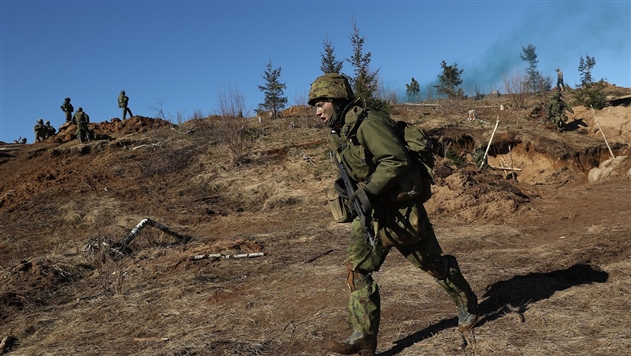 Россия устроила военные учения в Приднестровье