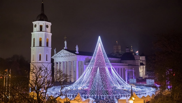 Рождество и Новый год 2018 в Вильнюсе